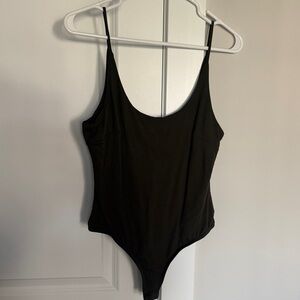 Lulu's Olive Green Bodysuit